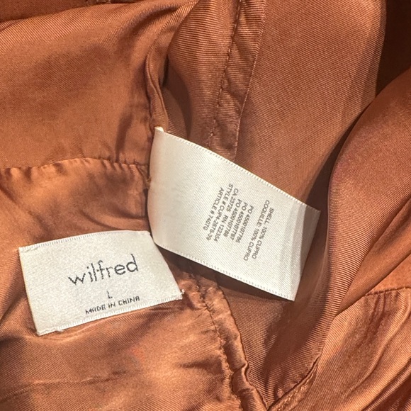 Wilfred Copper Satin Blouse - Picture 2 of 9